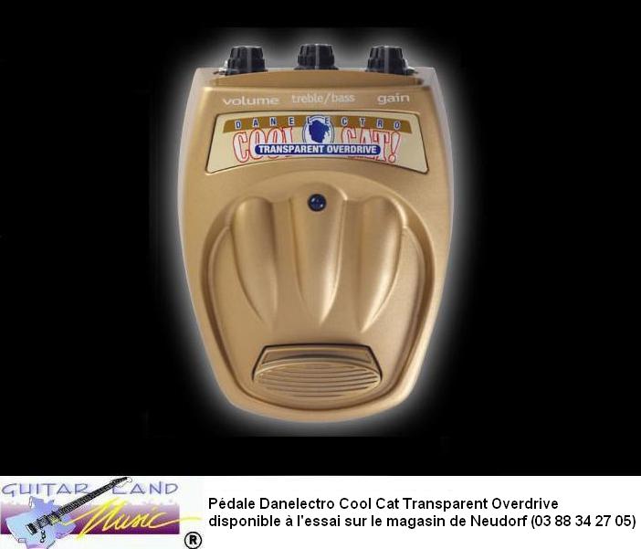 Pedale Danelectro Cool Cat Transparent Overdrive